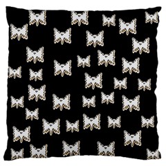 Bats In The Night Ornate Standard Flano Cushion Case (one Side) by pepitasart