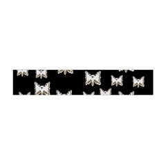 Bats In The Night Ornate Flano Scarf (mini) by pepitasart