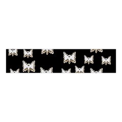 Bats In The Night Ornate Velvet Scrunchie by pepitasart