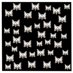 Bats In The Night Ornate Wooden Puzzle Square