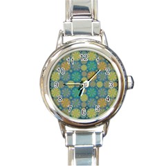 Zappwaits Amusement Round Italian Charm Watch by zappwaits