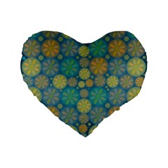 Zappwaits Amusement Standard 16  Premium Flano Heart Shape Cushions by zappwaits