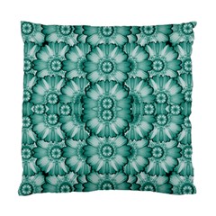 Sea And Florals In Deep Love Standard Cushion Case (two Sides) by pepitasart