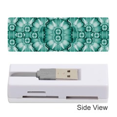 Sea And Florals In Deep Love Memory Card Reader (stick) by pepitasart