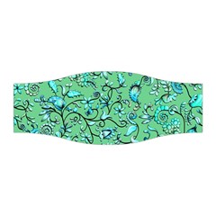 Green Flowers Stretchable Headband by ZeeBee