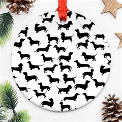 Dachshunds! Ornament (round)