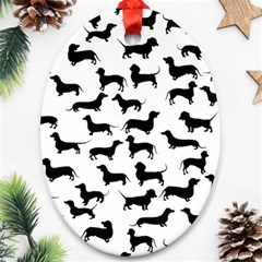 Dachshunds! Ornament (oval) by ZeeBee