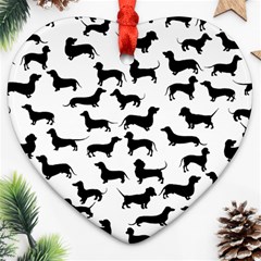 Dachshunds! Ornament (heart) by ZeeBee