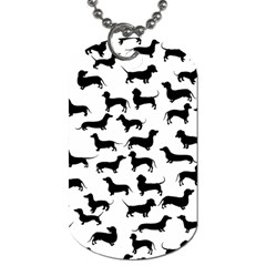 Dachshunds! Dog Tag (one Side) by ZeeBee