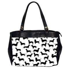 Dachshunds! Oversize Office Handbag (2 Sides)