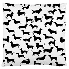 Dachshunds! Large Cushion Case (one Side)