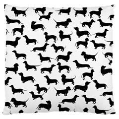 Dachshunds! Large Flano Cushion Case (two Sides)