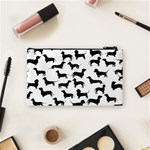 Dachshunds! Cosmetic Bag (Small) Back