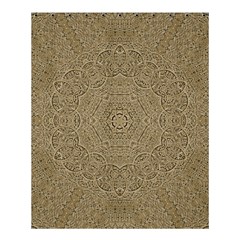 Wood In The Forest And Stars Mandala Shower Curtain 60  X 72  (medium)  by pepitasart