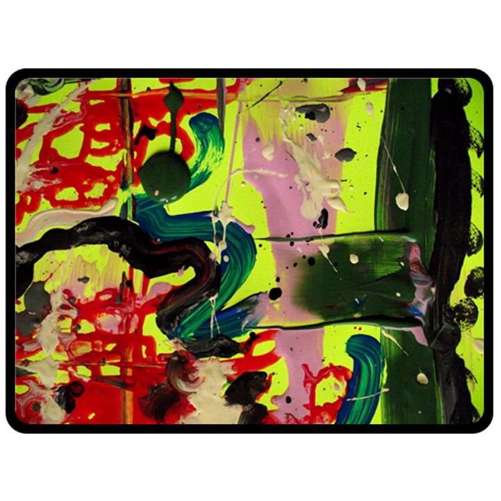 Deep Soul 1 1 Fleece Blanket (Large) 