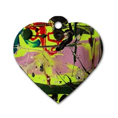 Deep Soul 1 2 Dog Tag Heart (two Sides) by bestdesignintheworld