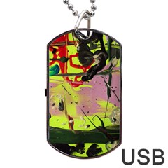 Deep Soul 1 2 Dog Tag Usb Flash (one Side) by bestdesignintheworld