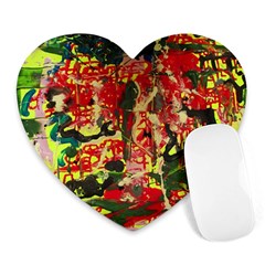 Deep Soul 1 3 Heart Mousepads by bestdesignintheworld