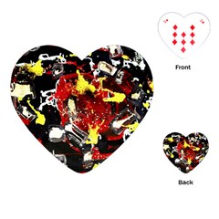 Talk At 7 Eleven 1 1 Playing Cards Single Design (heart) by bestdesignintheworld