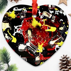 Talk At 7 Eleven 1 1 Heart Ornament (two Sides) by bestdesignintheworld