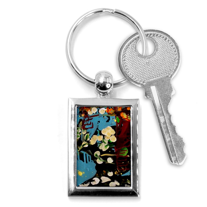 Valley Lilies 1 1 Key Chain (Rectangle)