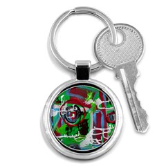 Happy Colors 1 1 Key Chain (round) by bestdesignintheworld