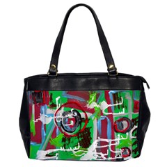 Happy Colors 1 1 Oversize Office Handbag (2 Sides) by bestdesignintheworld