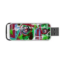 Happy Colors 1 1 Portable Usb Flash (one Side) by bestdesignintheworld