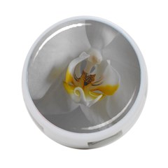 Orchidée Blanche Fleur 4-port Usb Hub (two Sides) by kcreatif