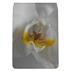 Orchidée Blanche Fleur Removable Flap Cover (s) by kcreatif