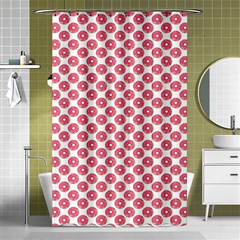 Donuts Rose Shower Curtain 48  X 72  (small)  by kcreatif