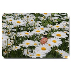 Champs de marguerites Large Doormat 