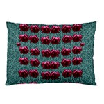 Forest Roses On Decorative Wood Pillow Case (Two Sides) Front