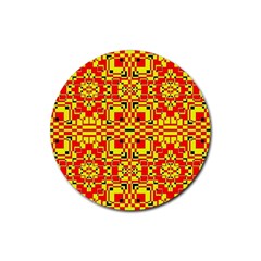 Rby 81 Rubber Coaster (round)  by ArtworkByPatrick