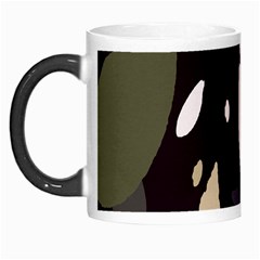 Pattern Formes Vert/noir  Morph Mugs by kcreatif