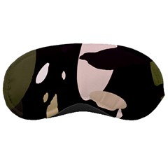 Pattern Formes Vert/noir  Sleeping Mask by kcreatif