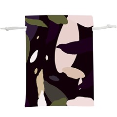 Pattern Formes Vert/noir   Lightweight Drawstring Pouch (xl)