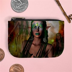 Beautiful Fairy In The Night Mini Coin Purse