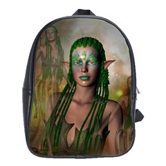 Beautiful Fairy In The Night School Bag (Large)