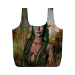 Beautiful Fairy In The Night Full Print Recycle Bag (M) Back