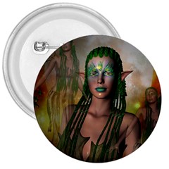 Beautiful Fairy In The Night 3  Buttons