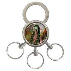 Beautiful Fairy In The Night 3-Ring Key Chain