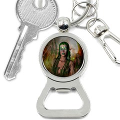 Beautiful Fairy In The Night Bottle Opener Key Chain