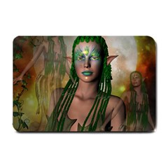 Beautiful Fairy In The Night Small Doormat 