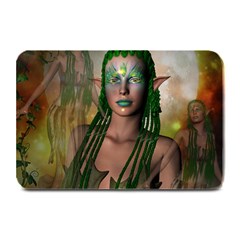 Beautiful Fairy In The Night Plate Mats