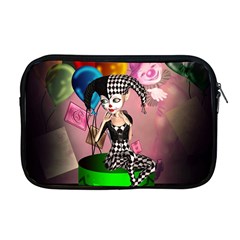 Cute Little Harlequin Apple Macbook Pro 17  Zipper Case by FantasyWorld7