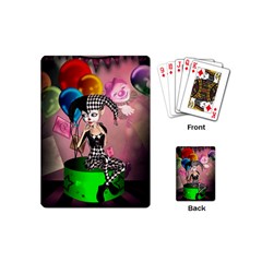 Cute Little Harlequin Playing Cards Single Design (mini) by FantasyWorld7