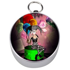 Cute Little Harlequin Silver Compasses by FantasyWorld7