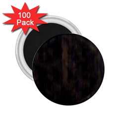 Abstrait Lignes Marron 2 25  Magnets (100 Pack)  by kcreatif