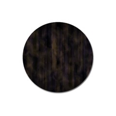 Abstrait Lignes Marron Magnet 3  (round) by kcreatif